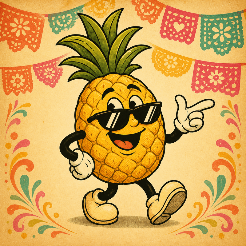 Pineapple the pineapple